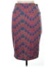 Lularoe Argyle Burgundy Formal Skirt Size M - photo 2