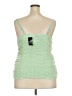 Torrid Green Sleeveless Top Size 2X Plus (2) - photo 2