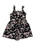 Art Class 100% Rayon Floral Black Dress Size 10 - 12 - photo 1