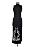 Unbranded Graphic Black Cocktail Dress Size XXL - photo 1