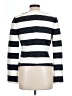 Banana Republic Stripes Silver Jacket Size 10 - photo 2
