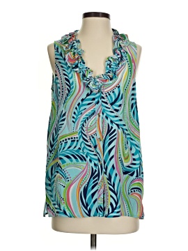 Lilly Pulitzer Sleeveless Silk Top