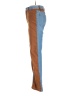 Good American Color Block Brown Jeans Size 4 - photo 5