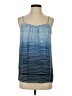 Vince. 100% Silk Blue Sleeveless Silk Top Size S - photo 1