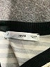 MNG Stripes Ivory Turtleneck Sweater Size M - photo 7