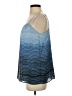 Vince. 100% Silk Blue Sleeveless Silk Top Size S - photo 5