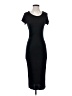 Assorted Brands Solid Black Casual Dress Size S - photo 1
