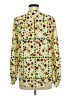 Equipment Floral Yellow Long Sleeve Blouse Size M - photo 2