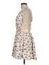 Shein 100% Polyester Floral Ivory Casual Dress Size L - photo 5