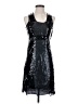 Misia Metallic Black Cocktail Dress Size S - photo 1