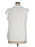 Shein Curve 100% Polyester White Sleeveless Blouse Size 14 Plus (1) - photo 2