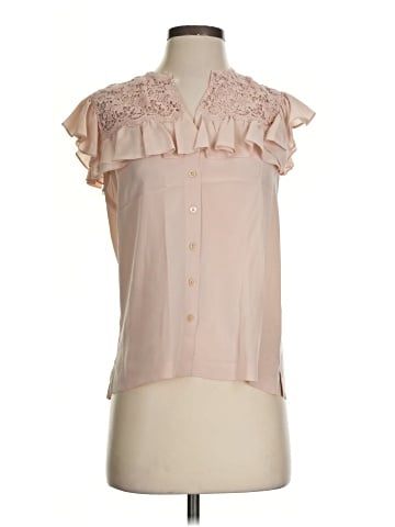 Rebecca Taylor Sleeveless Blouse (view 1)