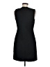 Theory 100% Polyester Chevron-herringbone Black Cocktail Dress Size 6 - photo 2