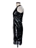 Misia Metallic Black Cocktail Dress Size S - photo 5
