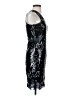 Misia Metallic Black Cocktail Dress Size S - photo 4