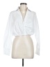 ChicMe 100% Polyester White Long Sleeve Blouse Size M - photo 1