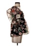 Storia Floral Black 3/4 Sleeve Blouse Size S - photo 4