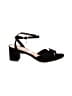 Forever Black Sandals Size 10 - photo 1