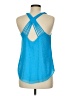 E&M Collection 100% Polyester Blue Sleeveless Top Size M - photo 2