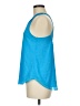 E&M Collection 100% Polyester Blue Sleeveless Top Size M - photo 5