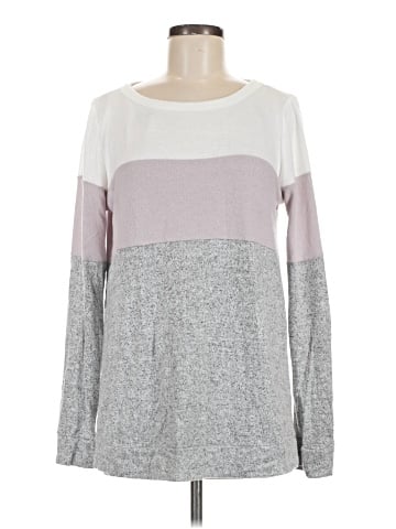 Pink Clover Pullover Sweater (view 1)