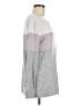 Pink Clover Color Block Gray Pullover Sweater Size M - photo 4