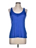 Elle Blue Sleeveless Top Size L - photo 1