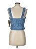 madden nyc Blue Sleeveless Top Size L - photo 2