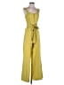 Zarr Collection Solid Yellow Jumpsuit Size 6 - photo 1