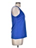 Elle Blue Sleeveless Top Size L - photo 4