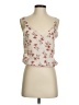 Sienna Sky 100% Polyester Ivory Sleeveless Blouse Size XS - photo 1