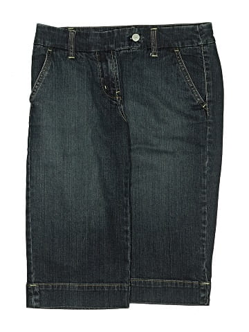 New York & Company Denim Shorts (view 1)