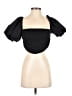 Zara Black Short Sleeve Top Size M - photo 1