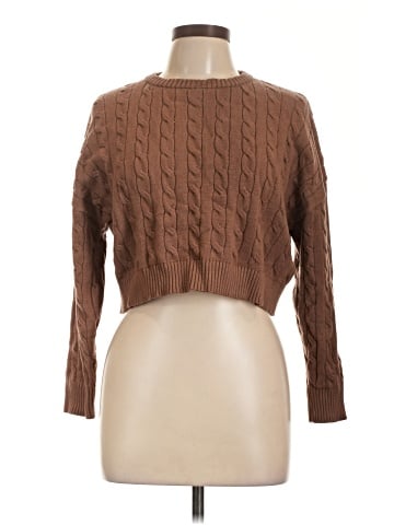 Orange Kiss Pullover Sweater (view 1)