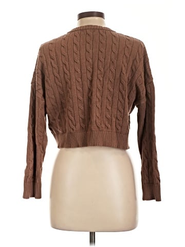 Orange Kiss Pullover Sweater (view 2)