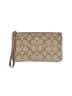 Coach 100% Leather Gold Leather Wristlet One size - photo 1