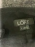 Ann Taylor LOFT 100% Polyester Black Active Pants Size L - photo 7