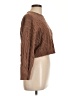 Orange Kiss Brown Pullover Sweater Size L - photo 4