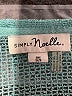 Simply Noelle 100% Polyester Teal 3/4 Sleeve Blouse One size - photo 7