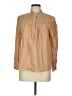 J.Crew 100% Cotton Tan Long Sleeve Blouse Size M - photo 1