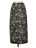 Kasper Animal Print Black Casual Skirt Size XS - photo 1