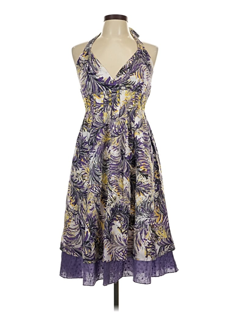 Pre-owned Aryeh Cocktail Dress In Purple