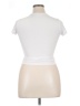 Joah Brown White Short Sleeve Turtleneck Size XL - photo 2