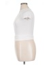 Joah Brown White Short Sleeve Turtleneck Size XL - photo 5