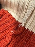 Unbranded Color Block Burgundy Pullover Sweater Size L - photo 8