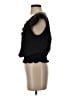 Theory Black Short Sleeve Top Size S - photo 5