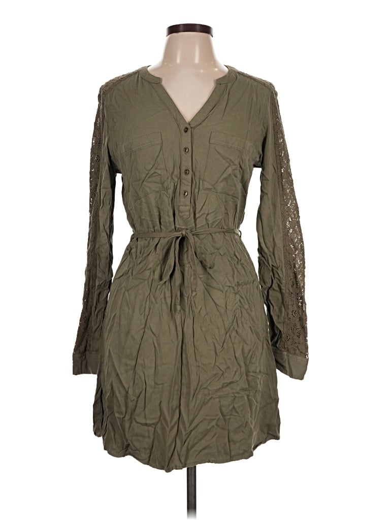Pre-owned Maurices Casual Dress In Green
