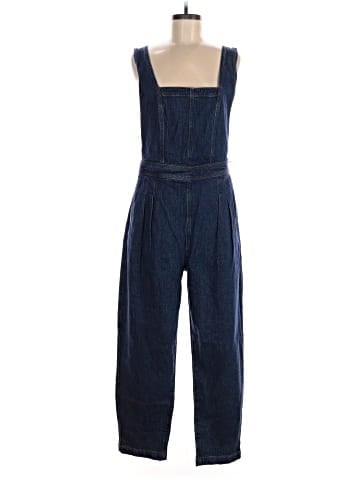 Madewell Tapered Overalls in Dunson Wash (view 1)