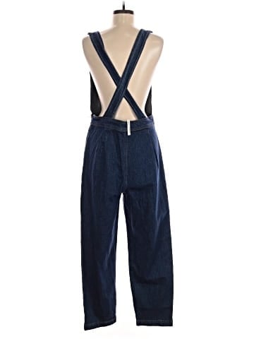 Madewell Tapered Overalls in Dunson Wash (view 2)