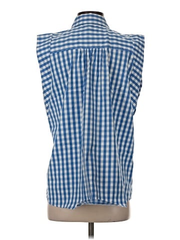 Crown & Ivy Sleeveless Button-Down Shirt (view 2)